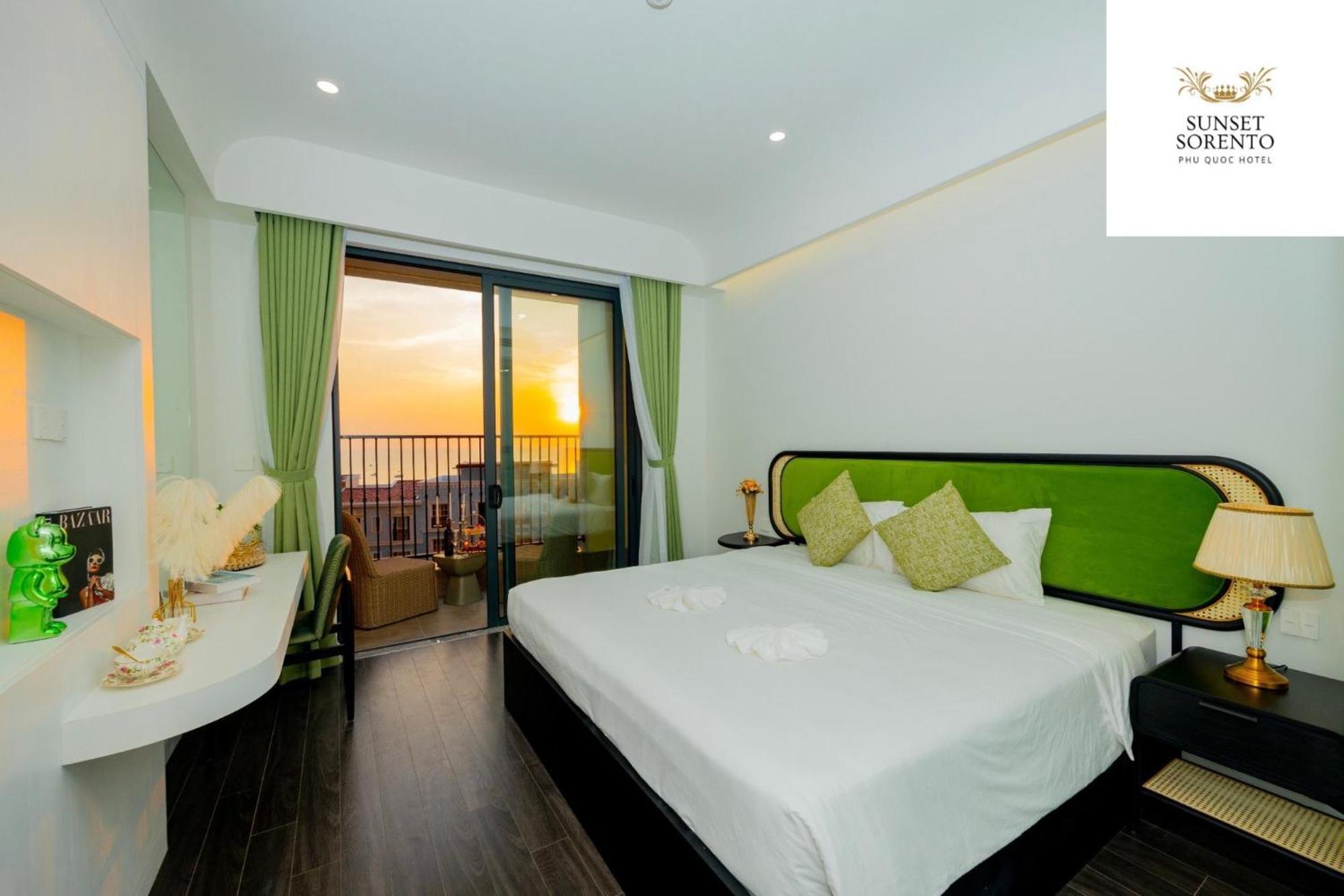 Sunset Sorrento Phu Quoc Aparthotel Bagian luar foto